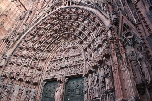 strasbourg cathedral main portal