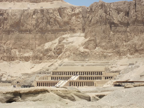 Temple of Hatshepsut in Egypt