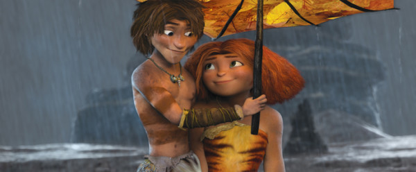 The Croods, Eep & Guy - The Croods © 2013 DreamWorks Animation LLC. All Rights Reserved.