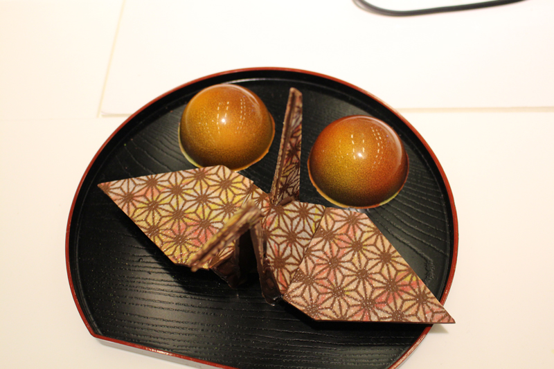 Tokyo chocolate sculpture - copyright Veronique Gray