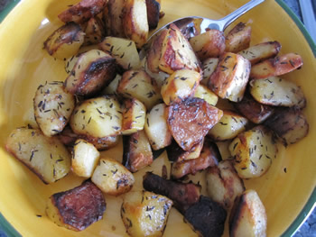 potatoes with thyme 