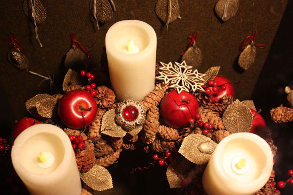 UBS Christmas box - candles
