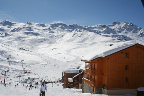 Val Thorens ski in and out 