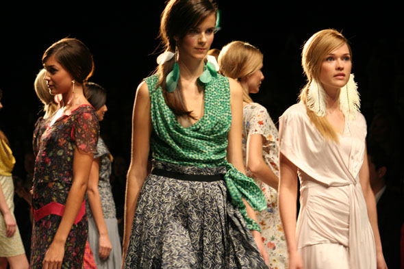an Bery Spring and Summer  2013 collections at the Mercedes Benz Fashion Days