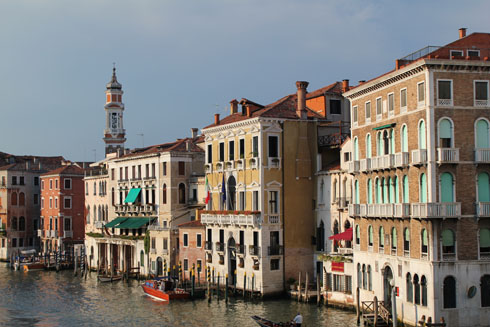 View of the Canal Grande from Rialto