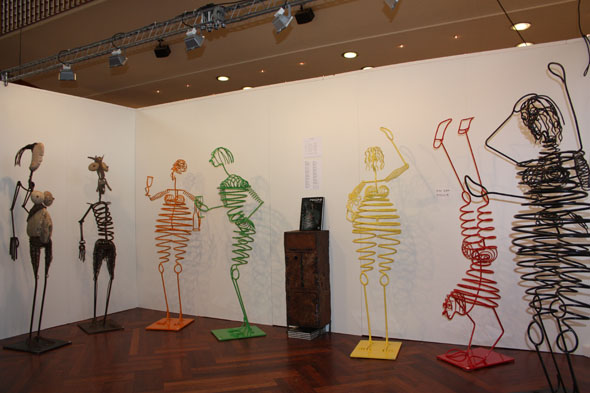 Vincent Magni Humanobiles at Art International in Zurich