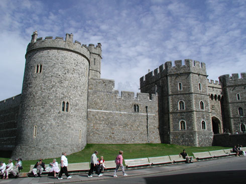 Windsor castle in England