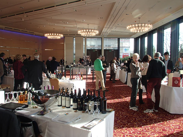 Wine workshop at the Marriott hotel in Zurich