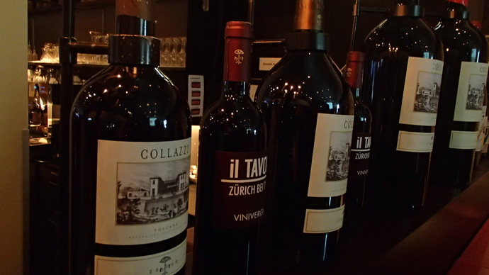 Wines of Il Tavolo 2013 - Première at Bärengasse restaurant