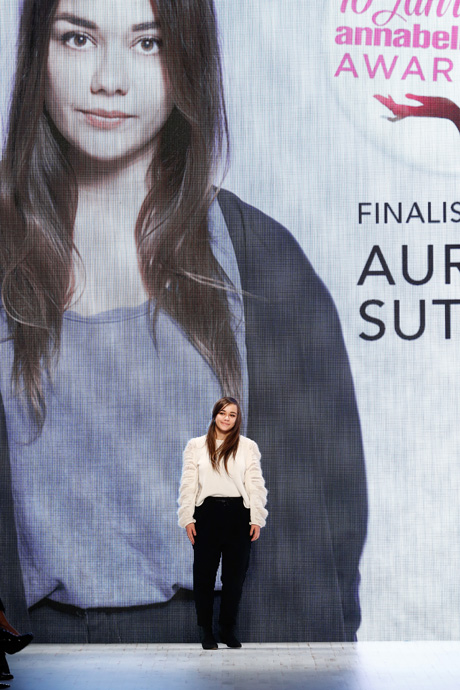 Annabelle Award - Winner Aurelie Sutter - copyright Mercedes-Benz Fashion Days Zurich 2013
