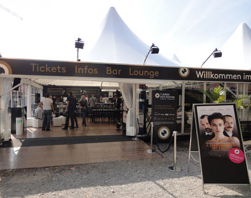Zurich Film Festival tent