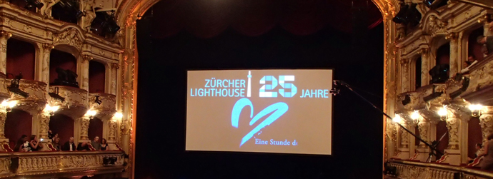 Zurich lighthouse celebrates its 25th anniversary at the Zurich Opera House credit Véronique Gray