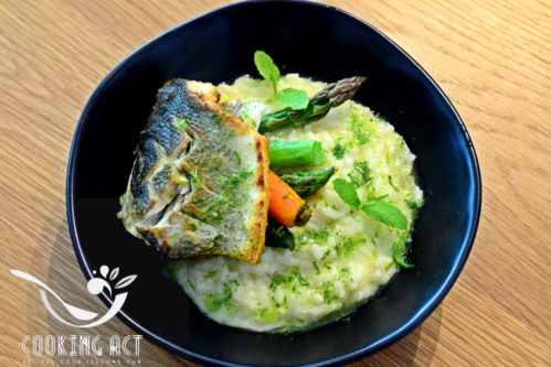 Seabass Risotto