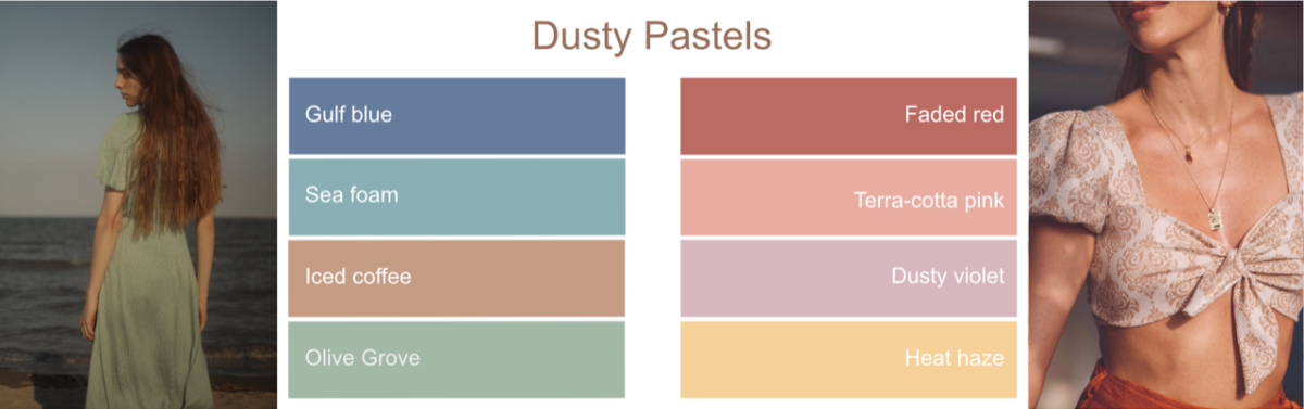 Summer colour scoop – Dusty pastels – Vivamost!