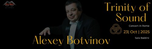 Alexey Botvinov Opens Trinity of Sound in Rome