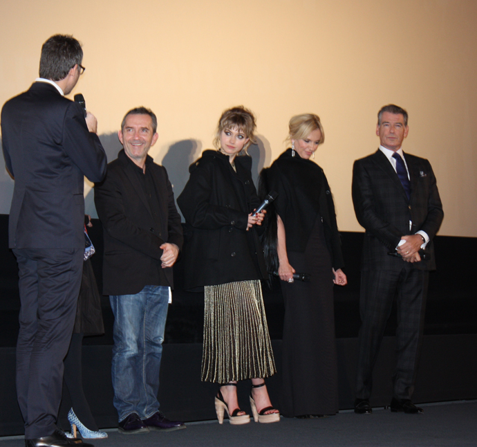 A Long Way Down Première in Zurich with Colette, Poots, Brosnan and ...