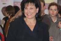 Anne Sinclair at the Salon du Livre in Paris