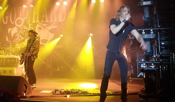 Nic Maeder, Gotthard concert in Baar - copyright Veronique Gray