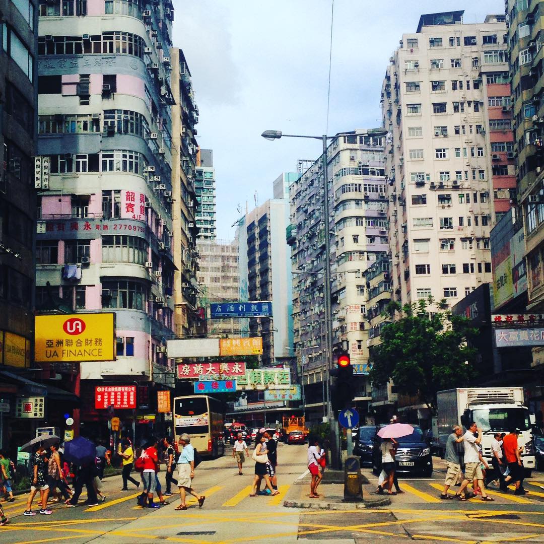 Jordan Road, Hong Kong, Photo by Monique Damp