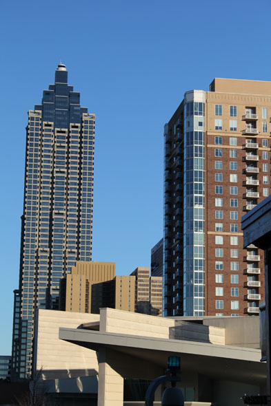 Suntrust Plaza Peachtree street Atlanta (Left)