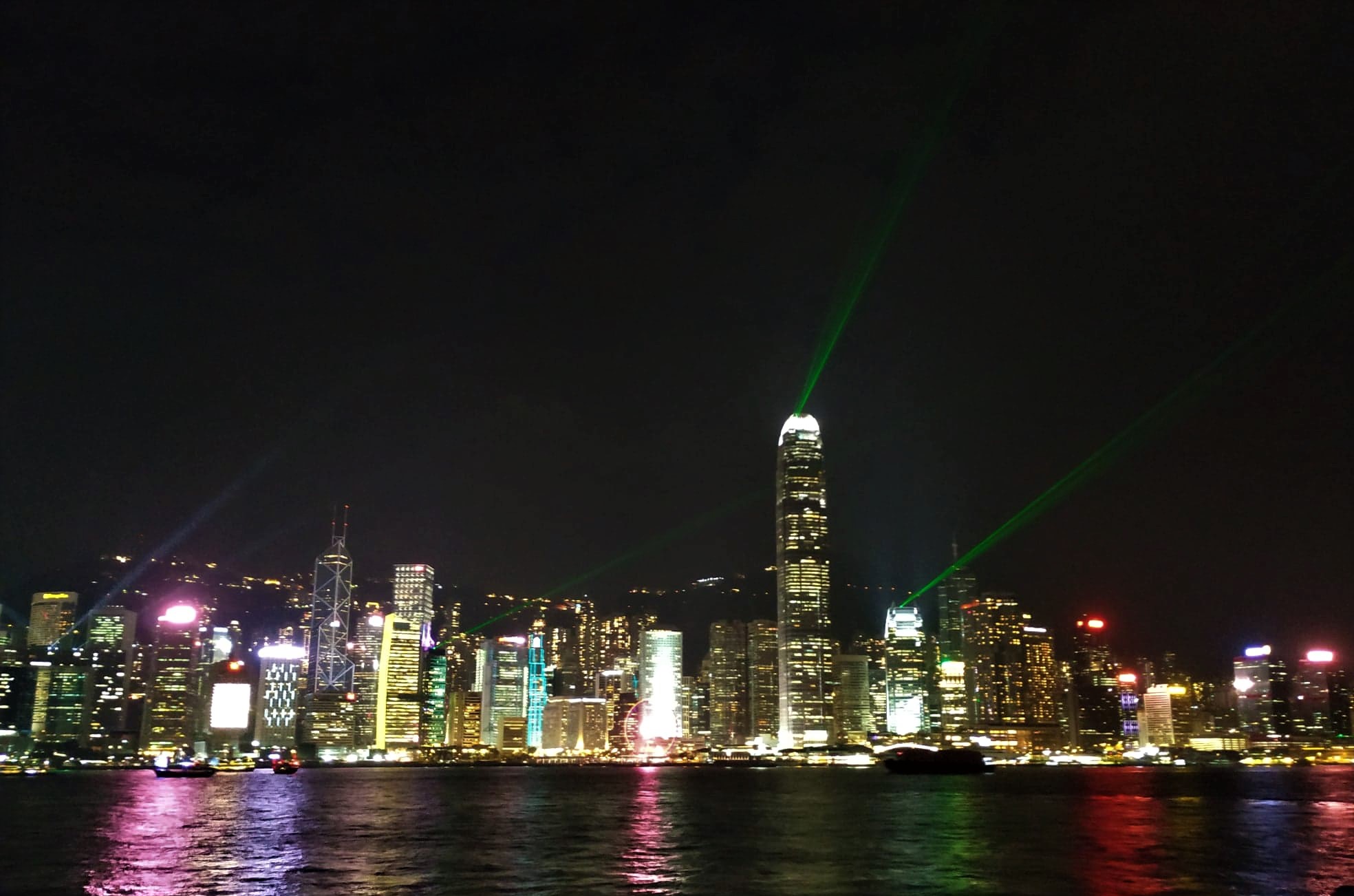 Sympany of lights, Hong Kong, photo by Monique