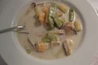 Thai soup with shrimps (4 servings)