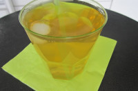 Iced mint green tea